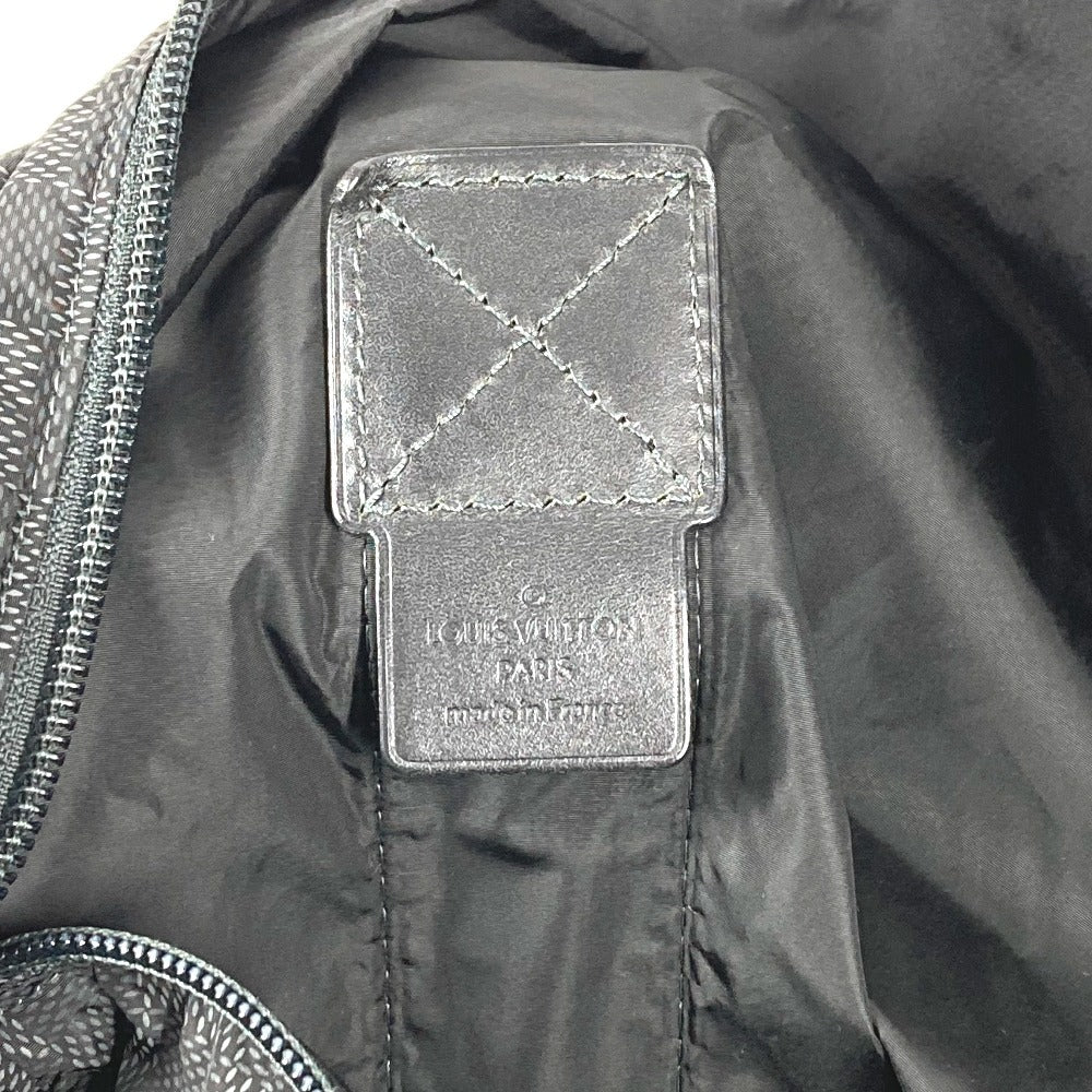 LOUIS VUITTON M97058 Damier Aventure Practical 2-Way Shoulder Bag, Crossbody Bag, Boston Bag, Leather/Nylon, Unisex, Black