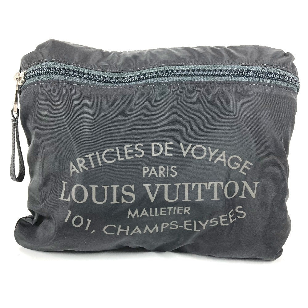 LOUIS VUITTON M97058 Damier Aventure Practical 2-Way Shoulder Bag, Crossbody Bag, Boston Bag, Leather/Nylon, Unisex, Black
