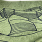 HERMES DRAP DE PLAGE YACHTING THALASSA ヨッティング プラージュ テレサ バスタオル インテリア ひざかけ ブランケット フリンジ タオル コットン ユニセックス グリーン