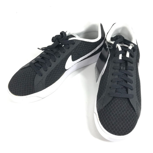 NIKE 833273-010 logo Court Royal LW Textile Court Royale LW TXT shoes sneakers Synthetic resin Black/White Used