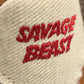 NIKE 389726-220 logo Nike Air Force 1 Low Halloween "Savage Beast" Nike Air Force 1 Low Halloween "Savage Beast" sneakers Pony-Hair Beige/Brown Used