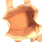 HERMES Coquillage PM Tote Bag with Pouch, Cotton, Unisex, Orange