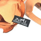 HERMES Coquillage PM Tote Bag with Pouch, Cotton, Unisex, Orange