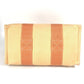 HERMES Coquillage PM Tote Bag with Pouch, Cotton, Unisex, Orange