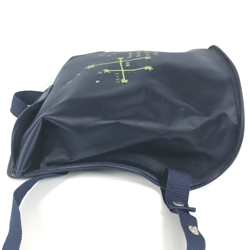 HERMES シェルパ 星を巡る旅展 1999年 限定商品 カバン バックパック リュックサック ナイロン ユニセックス ネイビー