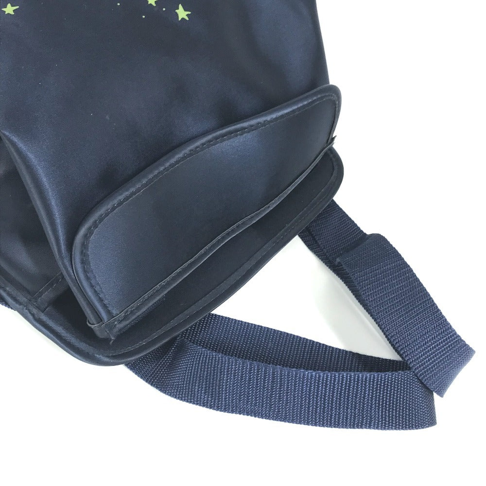 HERMES シェルパ 星を巡る旅展 1999年 限定商品 カバン バックパック リュックサック ナイロン ユニセックス ネイビー