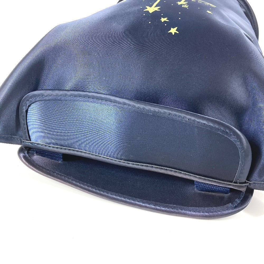 HERMES シェルパ 星を巡る旅展 1999年 限定商品 カバン バックパック リュックサック ナイロン ユニセックス ネイビー