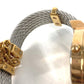 CHARRIOL ST35PD1.560.010 St. Tropez 35 Women's Watch with White Shell and Cubic Zirconia, Stainless Steel Bangle Watch, Silver