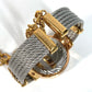 CHARRIOL ST35PD1.560.010 St. Tropez 35 Women's Watch with White Shell and Cubic Zirconia, Stainless Steel Bangle Watch, Silver