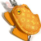 LOUIS VUITTON M02215 モノグラム バッグチャーム・LV フロッグ バッグチャーム 蛙 カエル イヤフォンケース コインケース キーホルダー モノグラムキャンバス ユニセックス イエロー