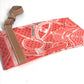 HERMES EPERON D'OR Case "Avexoir" Pocket GM Pouch for Eyeglasses and Sunglasses, Silk, Unisex, Red