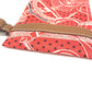 HERMES EPERON D'OR Case "Avexoir" Pocket GM Pouch for Eyeglasses and Sunglasses, Silk, Unisex, Red