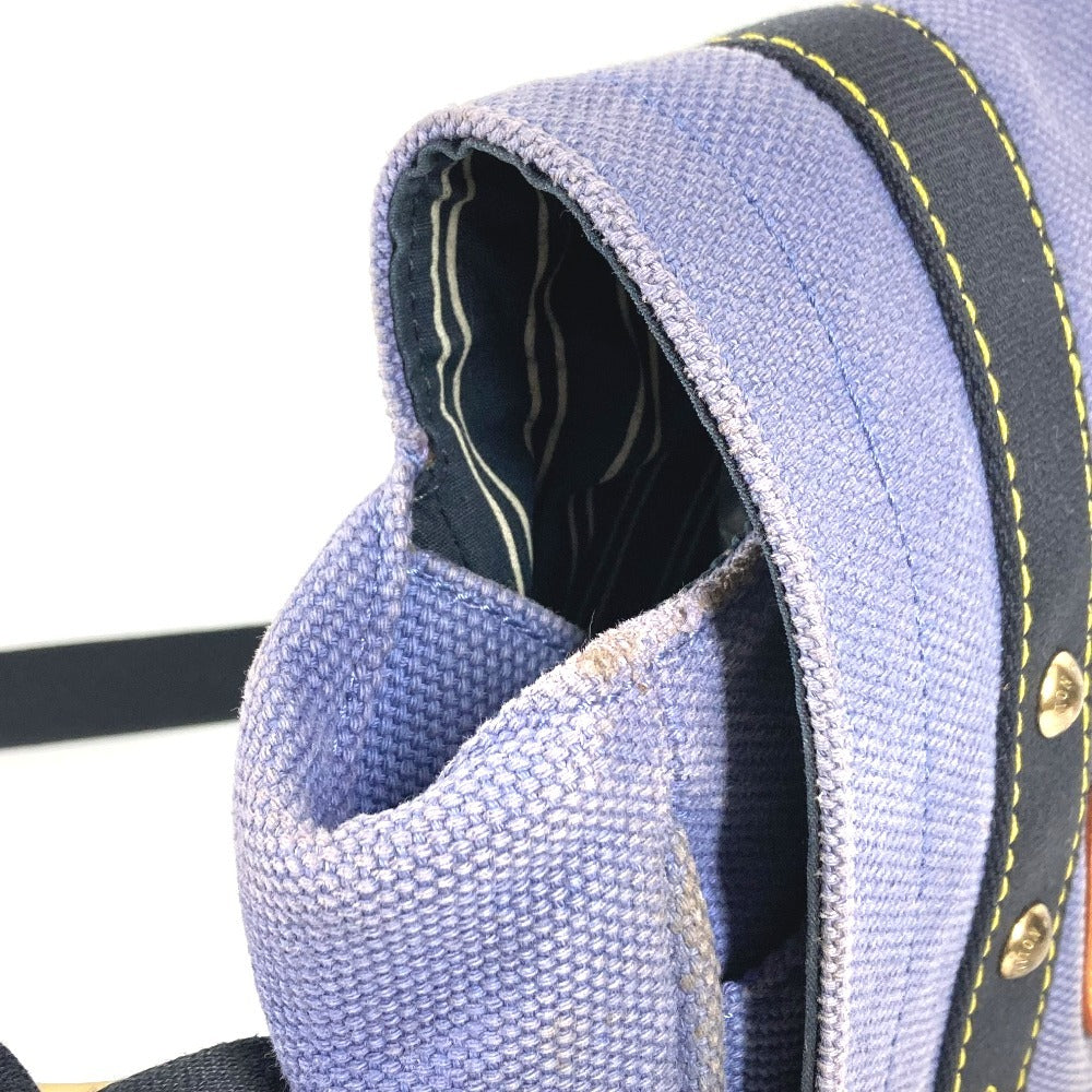 LOUIS VUITTON M40081 アンティグア ブザスPM ブザス PM 肩掛け トートバッグ カバン ショルダーバッグ キャンバス ユニセックス ブルー