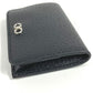 Salvatore Ferragamo logo Gancini wallet, coin purse, unisex leather, black
