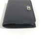 Salvatore Ferragamo logo Gancini wallet, coin purse, unisex leather, black