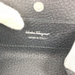 Salvatore Ferragamo logo Gancini wallet, coin purse, unisex leather, black