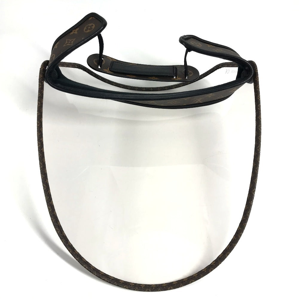 LOUIS VUITTON M76727 Monogram Canvas LV Shield Hat, Face Shield, Sun Visor, Unisex, Brown