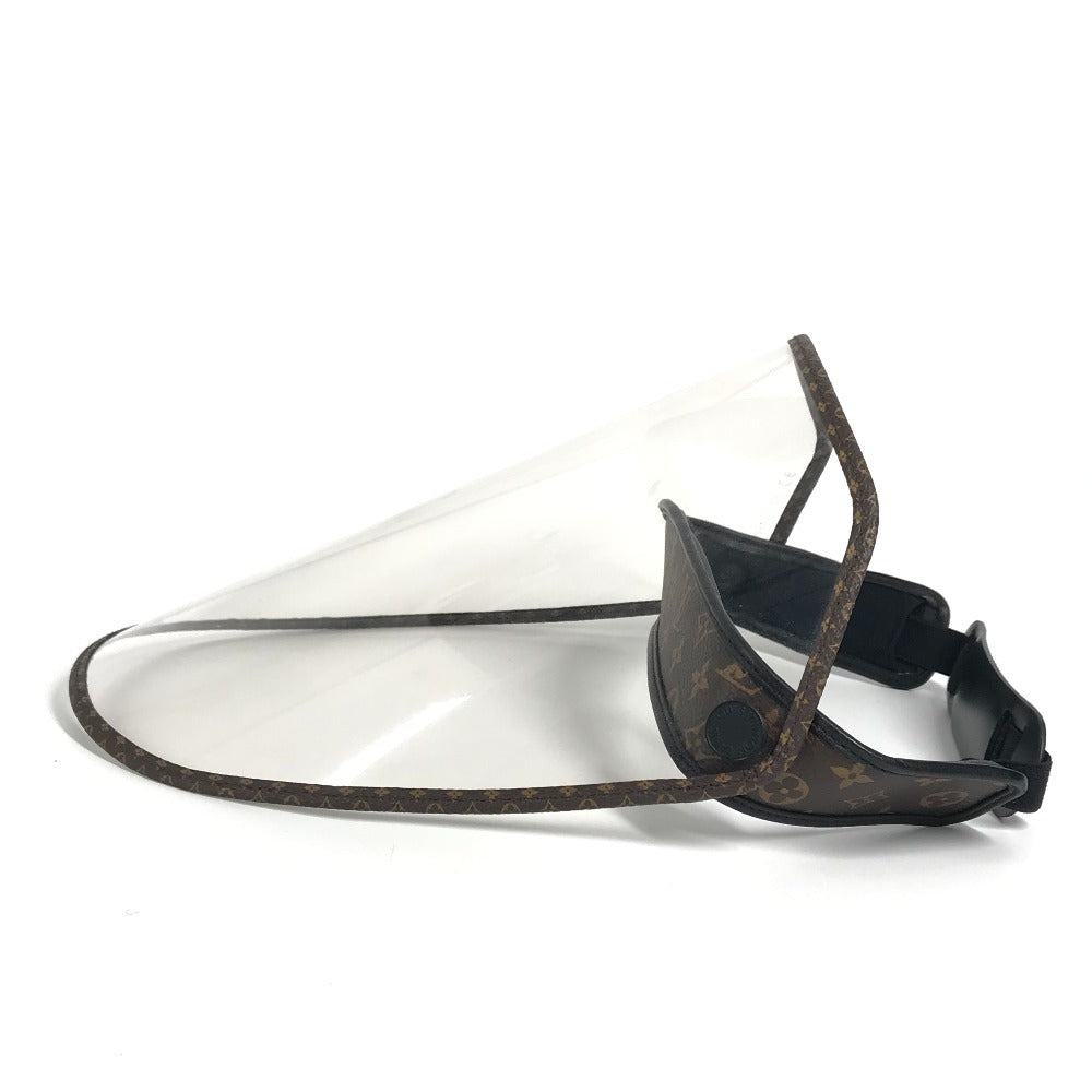 LOUIS VUITTON M76727 Monogram Canvas LV Shield Hat, Face Shield, Sun Visor, Unisex, Brown