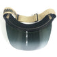 JIMMY CHOO Logo Glitter Hat/Sun Visor, Plastic, Women's, Gold