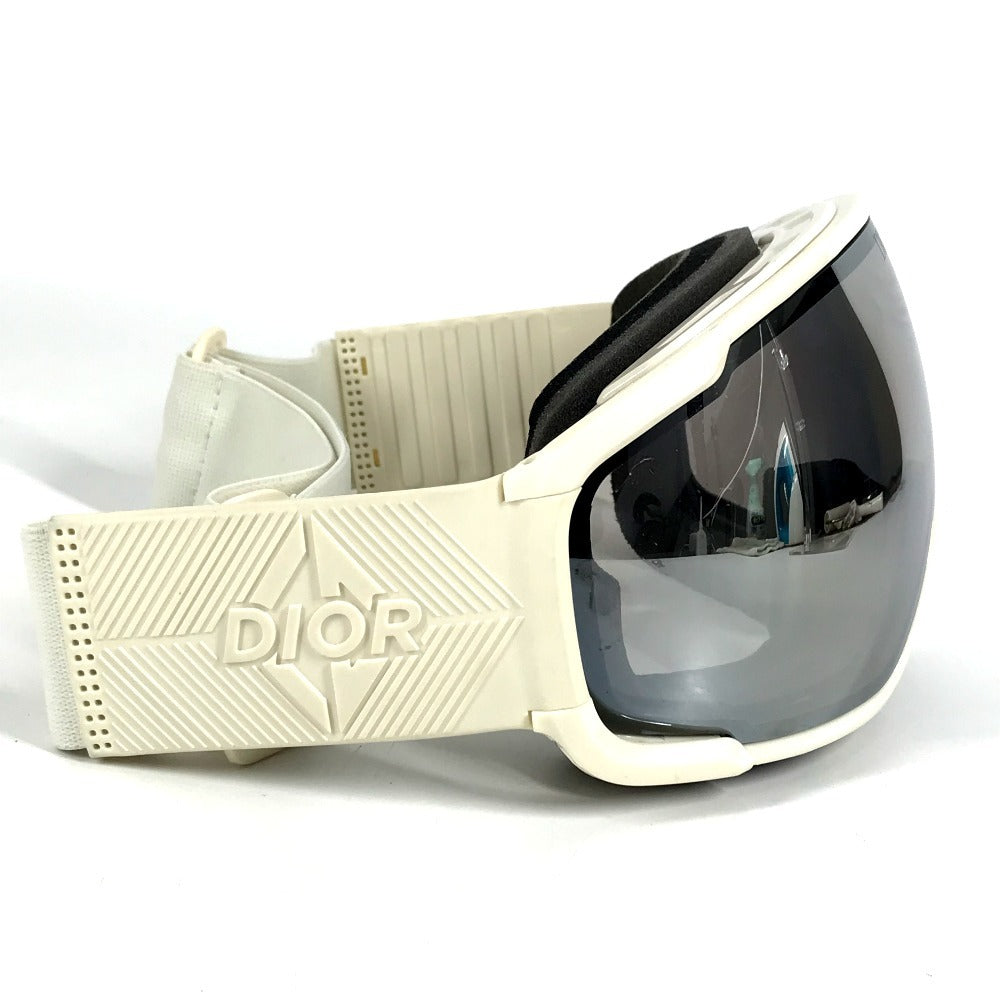 Dior and POC Peter Doig Ski Goggles, Eyeglasses, Eyewear, Sunglasses, Plastic, Unisex, White