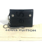 LOUIS VUITTON M67711 Epi Leather Supreme Collaboration Chain Wallet CH.CP WALLET Tri-fold Wallet in Epi Leather, Unisex, Noir Black