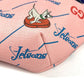 GUCCI 502095 The Jetsons Logo Cross Shoulder Bag/Belt Bag/Body Bag Leather Kids Pink