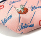 GUCCI 502095 The Jetsons Logo Cross Shoulder Bag/Belt Bag/Body Bag Leather Kids Pink