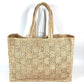 LOUIS VUITTON M25008 ダミエラフィア ポーチ付き サマーショッパー･トート MM ハンドバッグ カバン 肩掛け トートバッグ ショルダーバッグ ラフィア ユニセックス ナチュラル ベージュ ベージュ