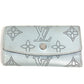 LOUIS VUITTON M81236 モノグラムマヒナ ミュルティクレ4 4連 キーケース 4P 鍵 キーケース モノグラムマヒナレザー ユニセックス ブルーヌアージュ ブルー
