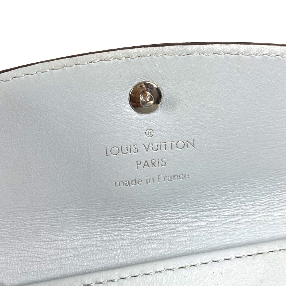 LOUIS VUITTON M81236 モノグラムマヒナ ミュルティクレ4 4連 キーケース 4P 鍵 キーケース モノグラムマヒナレザー ユニセックス ブルーヌアージュ ブルー