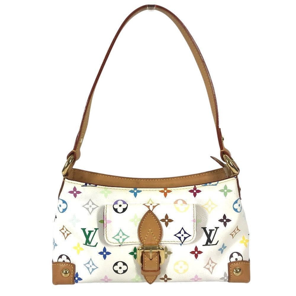 LOUIS VUITTON M40098 Monogram Multicolore Eliza Shoulder Bag, Monogram Multicolore Canvas, Women's, Blanc and White