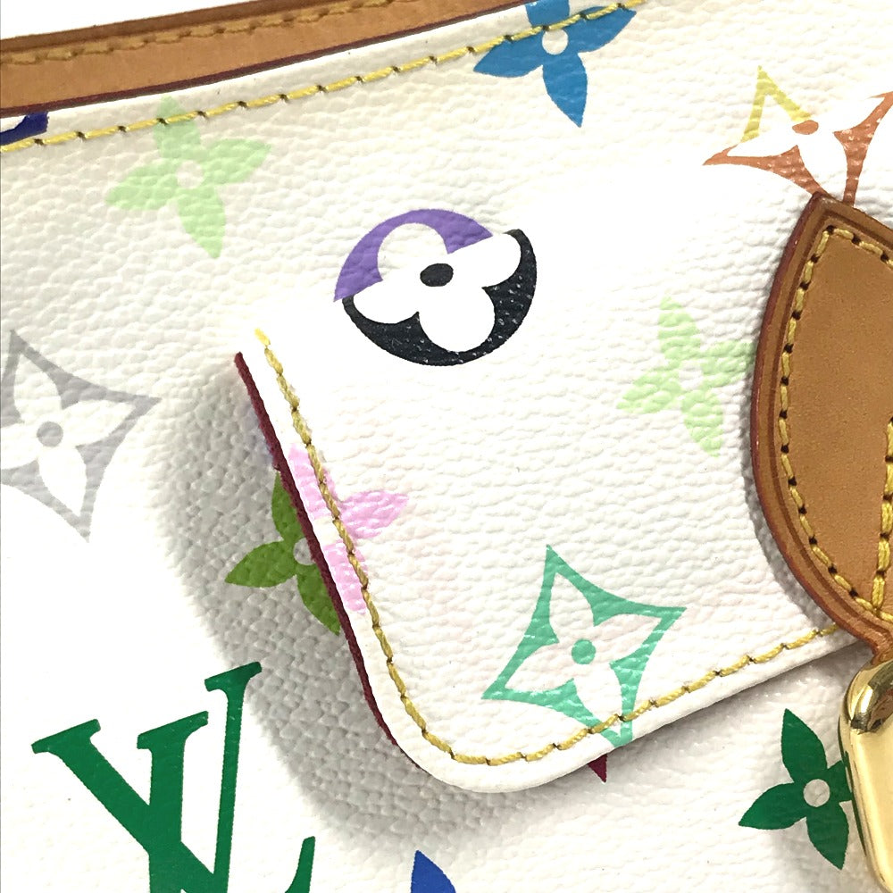LOUIS VUITTON M40098 Monogram Multicolore Eliza Shoulder Bag, Monogram Multicolore Canvas, Women's, Blanc and White