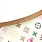 LOUIS VUITTON M40098 Monogram Multicolore Eliza Shoulder Bag, Monogram Multicolore Canvas, Women's, Blanc and White
