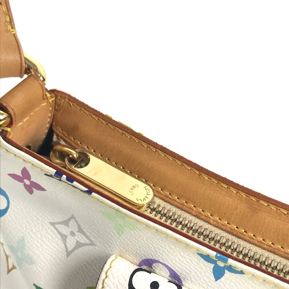 LOUIS VUITTON M40098 Monogram Multicolore Eliza Shoulder Bag, Monogram Multicolore Canvas, Women's, Blanc and White