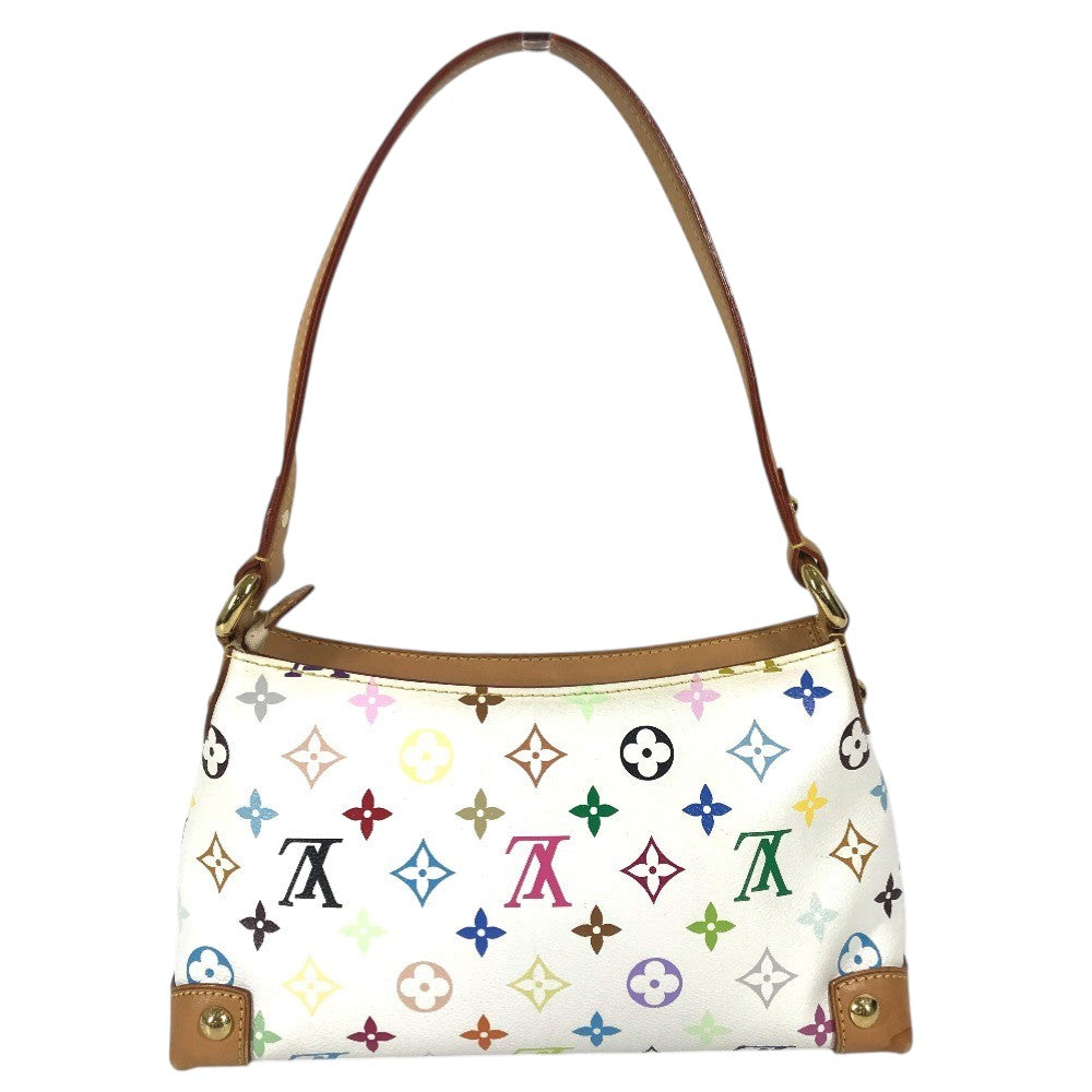 LOUIS VUITTON M40098 Monogram Multicolore Eliza Shoulder Bag, Monogram Multicolore Canvas, Women's, Blanc and White