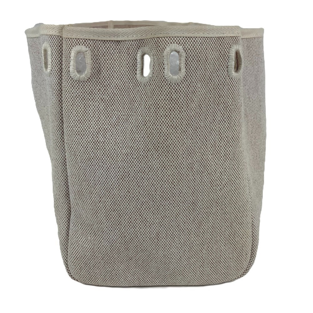 HERMES Airbag Replacement Bag Only, Handbag, Shoulder Bag, Toile H, Unisex, Beige