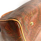 ETRO Flap Logo Paisley Print Tote Bag/Boston Bag/Handbag in Brown Leather, Unisex