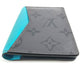 LOUIS VUITTON M11469 Monogram Eclipse Reverse Organizer de Poche Business Card Holder, Pass Case, Bifold Card Case, Monogram Eclipse Canvas, Unisex, Gray