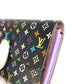 LOUIS VUITTON M60273 Monogram Multicolore Portefeuille Sarah Long Wallet with Flap, Monogram Multicolore Canvas, Unisex, Black