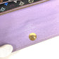 LOUIS VUITTON M60273 Monogram Multicolore Portefeuille Sarah Long Wallet with Flap, Monogram Multicolore Canvas, Unisex, Black
