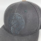 CHROME HEARTS Horseshoe Logo Hat, Wool Baseball Cap, Unisex, Black