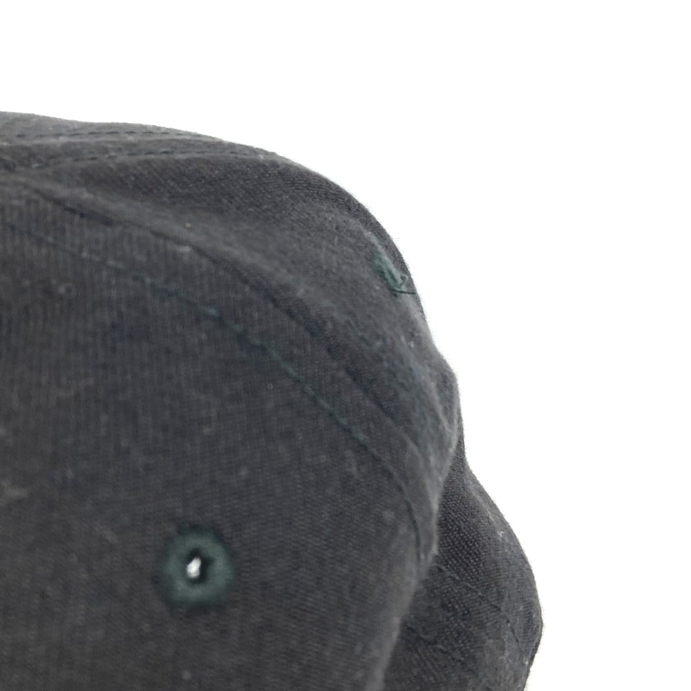 CHROME HEARTS Horseshoe Logo Hat, Wool Baseball Cap, Unisex, Black