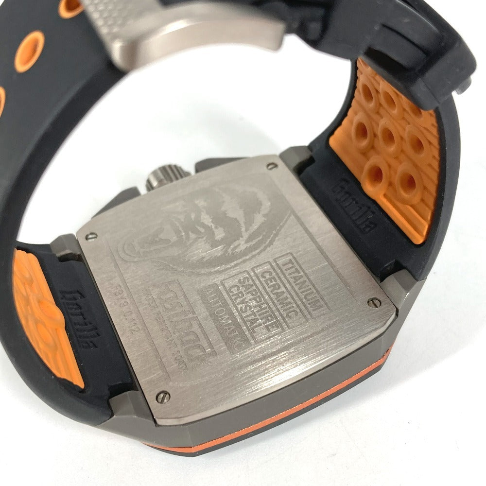 Gorilla FBY9.0 Fastback Hugger Orange Men's Titanium Watch