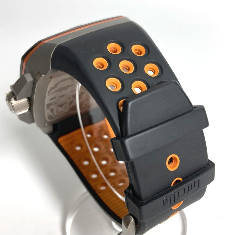 Gorilla FBY9.0 Fastback Hugger Orange Men's Titanium Watch