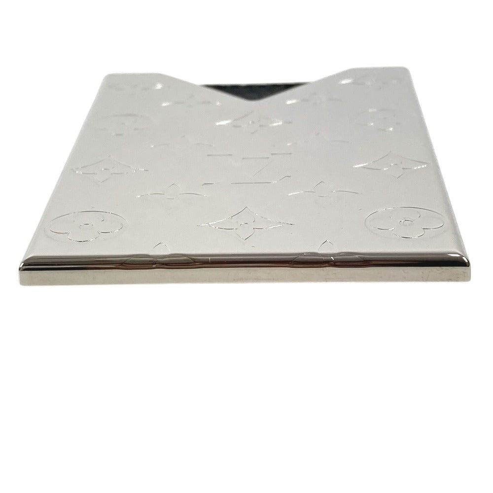 LOUIS VUITTON R96427 Monogram Card Holder Business Card Holder Pass Case Card Case Metal Unisex Silver