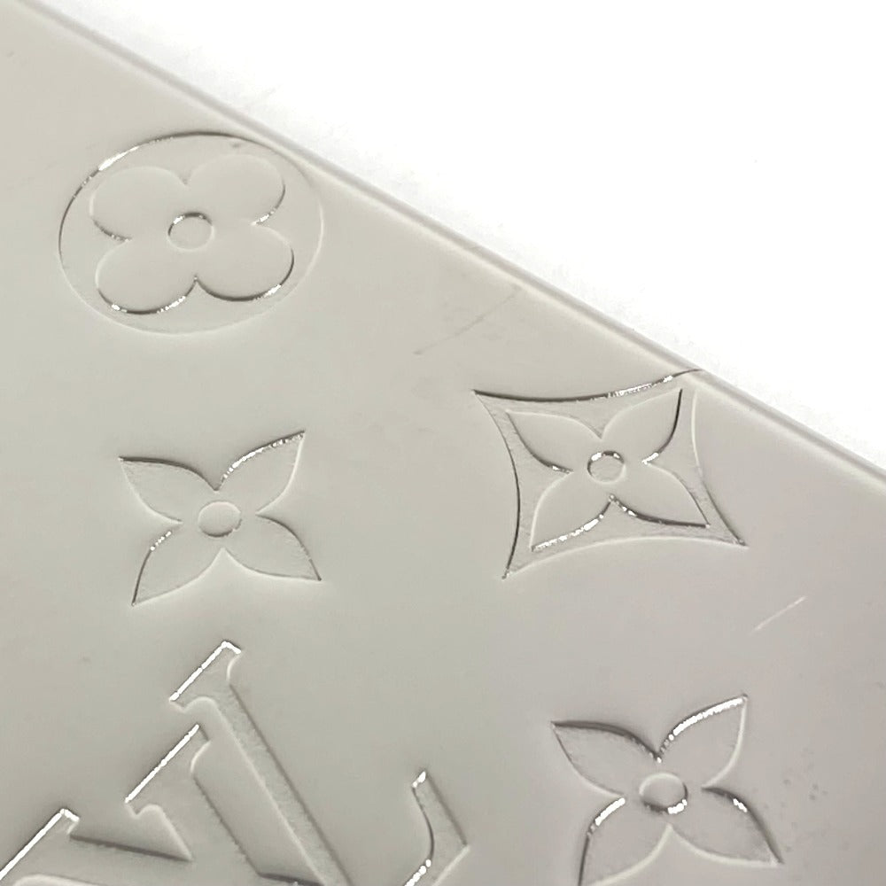 LOUIS VUITTON R96427 Monogram Card Holder Business Card Holder Pass Case Card Case Metal Unisex Silver