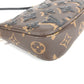 LOUIS VUITTON M26473 モノグラムスパンコール ポシェットアクセソワール カバン アクセサリーポーチ 肩掛け ショルダーバッグ モノグラムキャンバス レディース ブラウン