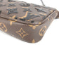 LOUIS VUITTON M26473 モノグラムスパンコール ポシェットアクセソワール カバン アクセサリーポーチ 肩掛け ショルダーバッグ モノグラムキャンバス レディース ブラウン