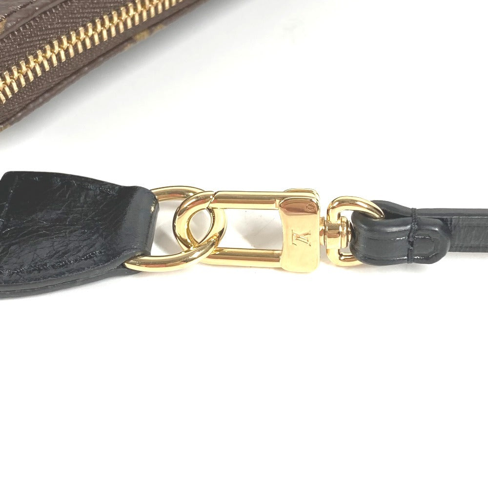 LOUIS VUITTON M26473 モノグラムスパンコール ポシェットアクセソワール カバン アクセサリーポーチ 肩掛け ショルダーバッグ モノグラムキャンバス レディース ブラウン
