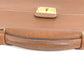 HERMES ヴィンテージ ロゴ カバン 書類バッグ ハンドバッグ ブリーフケース ビジネスバッグ レザー ユニセックス ゴールド ブラウン